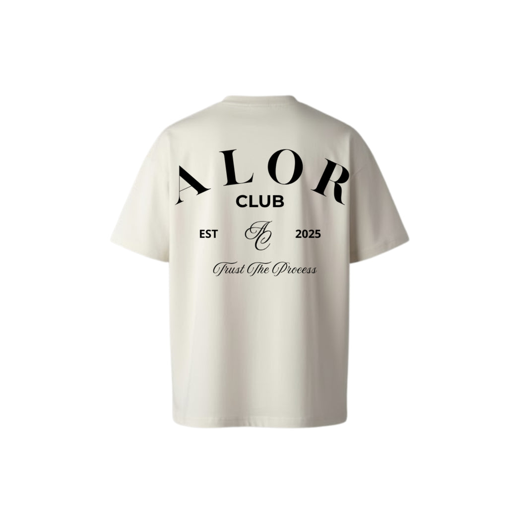 T-SHIRT ALOR CLUB OFF WHITE