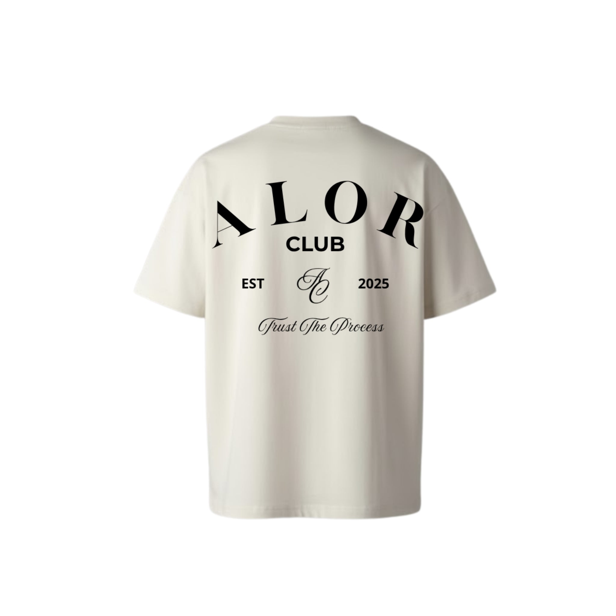 T-SHIRT ALOR CLUB OFF WHITE