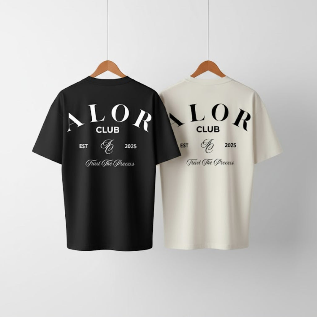 T-SHIRT ALOR CLUB NEGRO